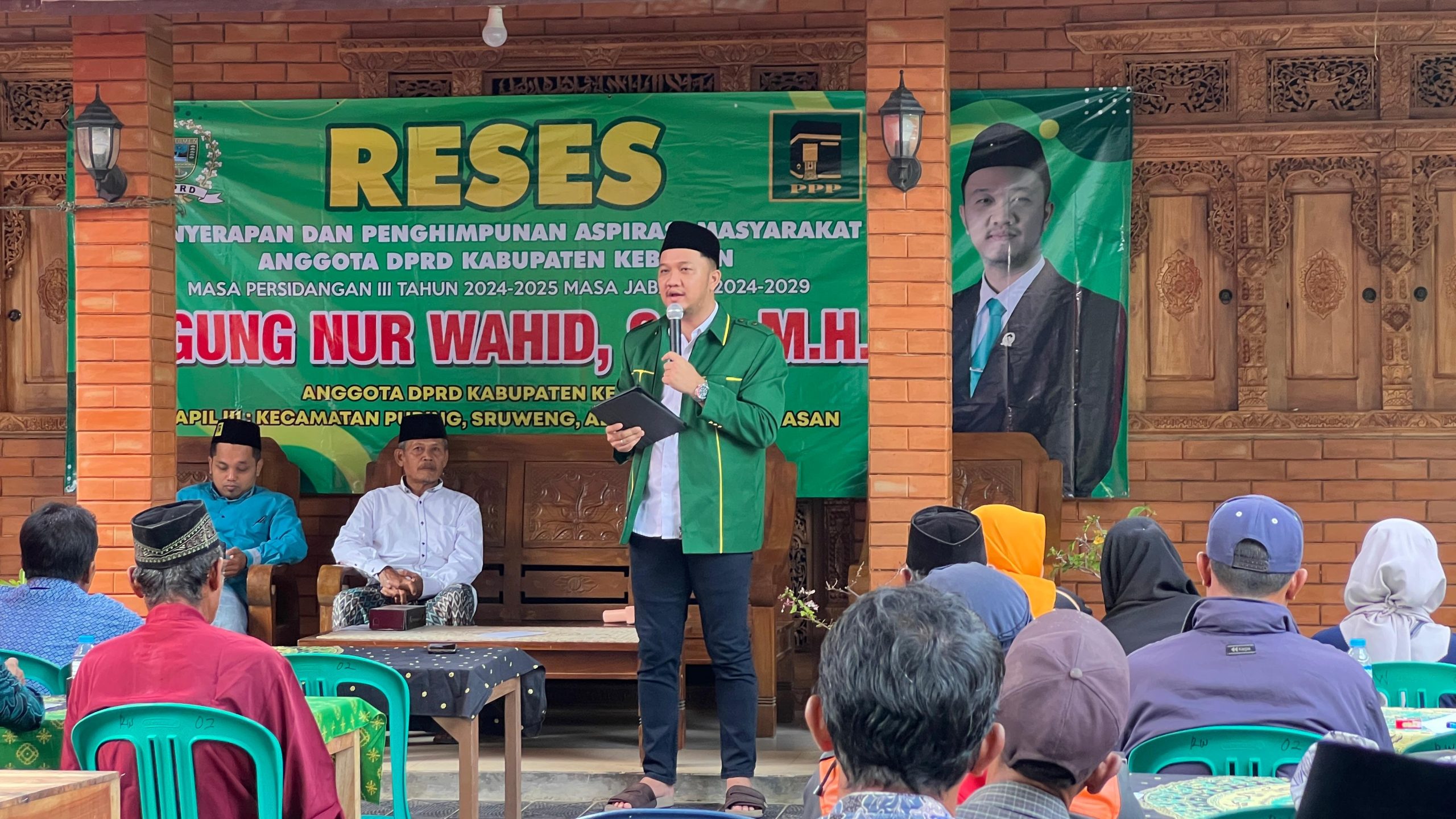 Agung Nur Wahid Gelar Reses, Serap Aspirasi Warga Dapil III