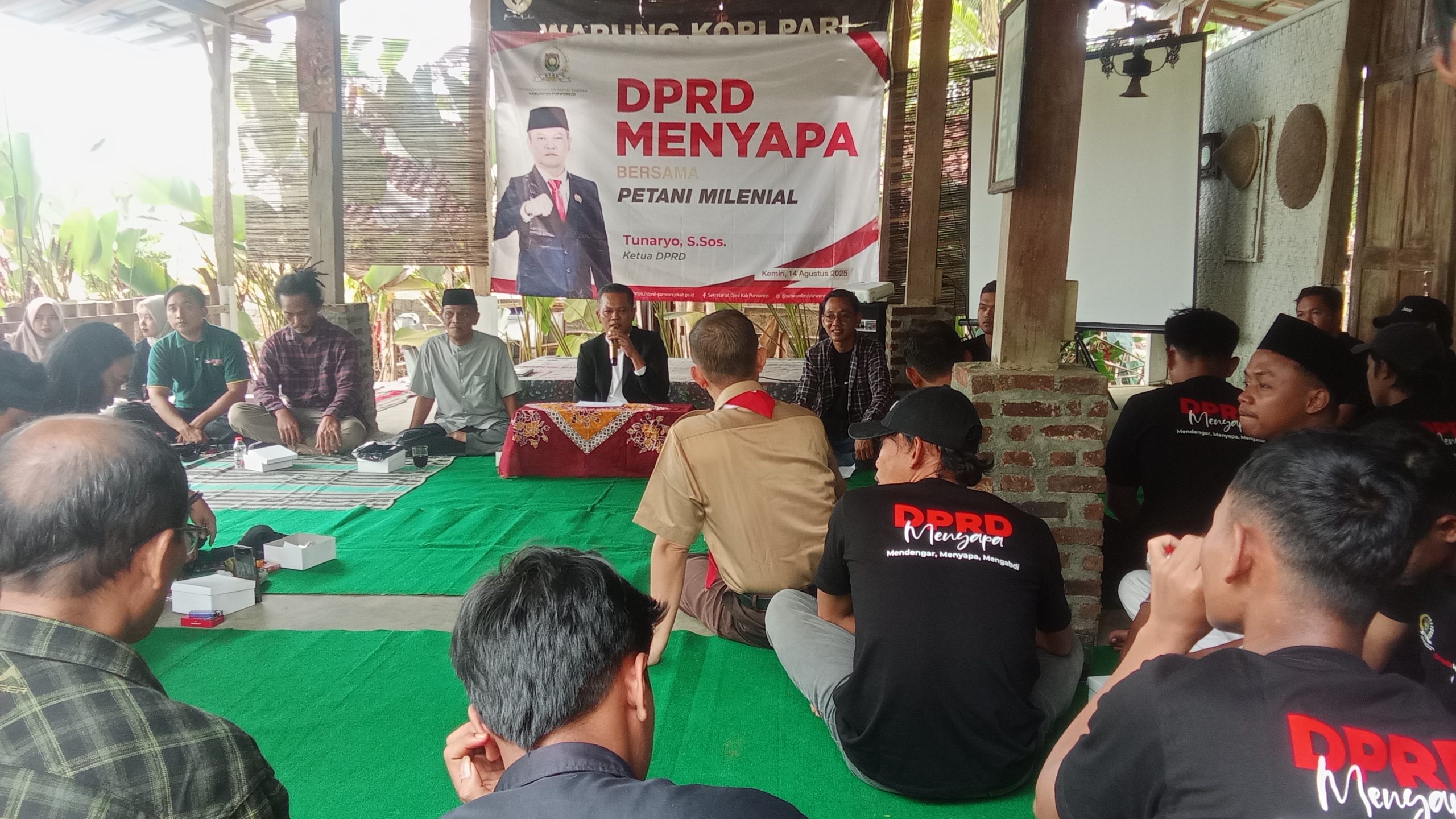 Ketua DPRD Purworejo Menyapa Petani Milenial, Dorong Pertanian Modern